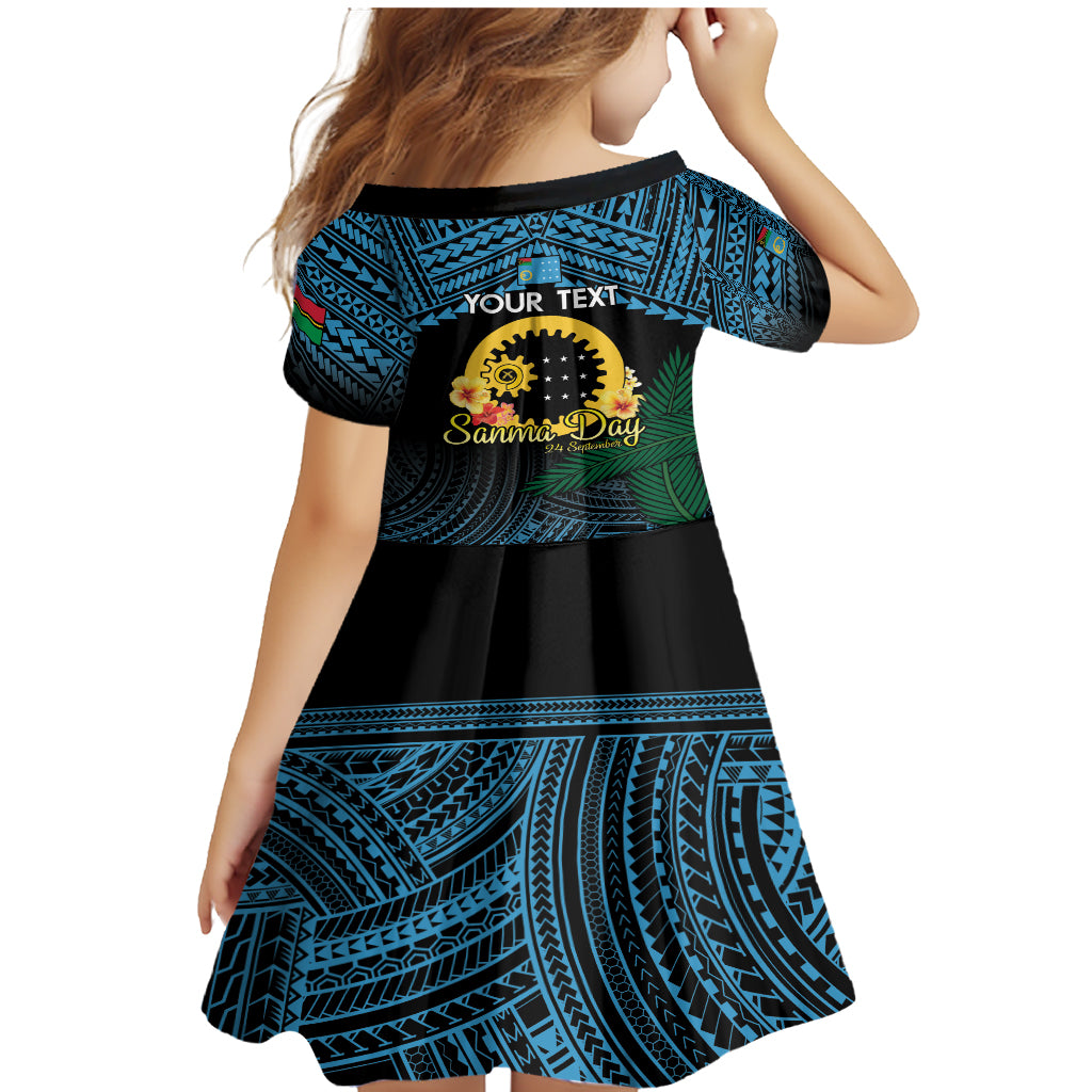 Personalised Sanma Day Family Matching Mermaid Dress and Hawaiian Shirt Vanuatu Provinces Polynesian Pattern LT14 - Polynesian Pride