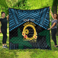 Personalised Sanma Day Quilt Vanuatu Provinces Polynesian Pattern LT14 - Polynesian Pride