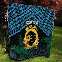 Personalised Sanma Day Quilt Vanuatu Provinces Polynesian Pattern LT14 - Polynesian Pride