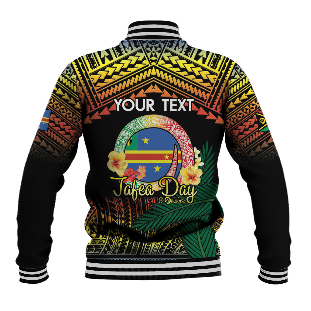 Personalised Tafea Day Baseball Jacket Vanuatu Provinces Polynesian Pattern LT14 - Polynesian Pride