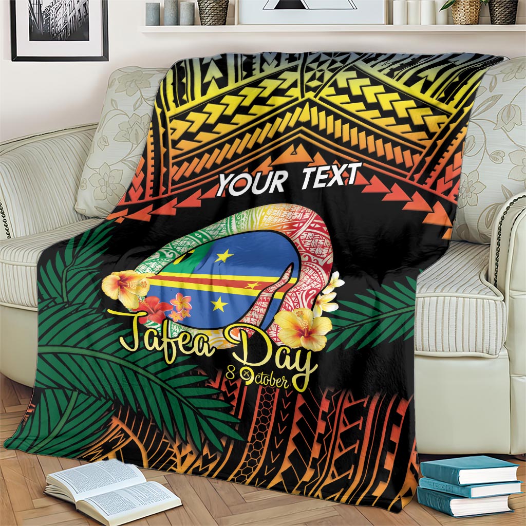 Personalised Tafea Day Blanket Vanuatu Provinces Polynesian Pattern LT14 - Polynesian Pride