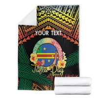 Personalised Tafea Day Blanket Vanuatu Provinces Polynesian Pattern LT14 - Polynesian Pride