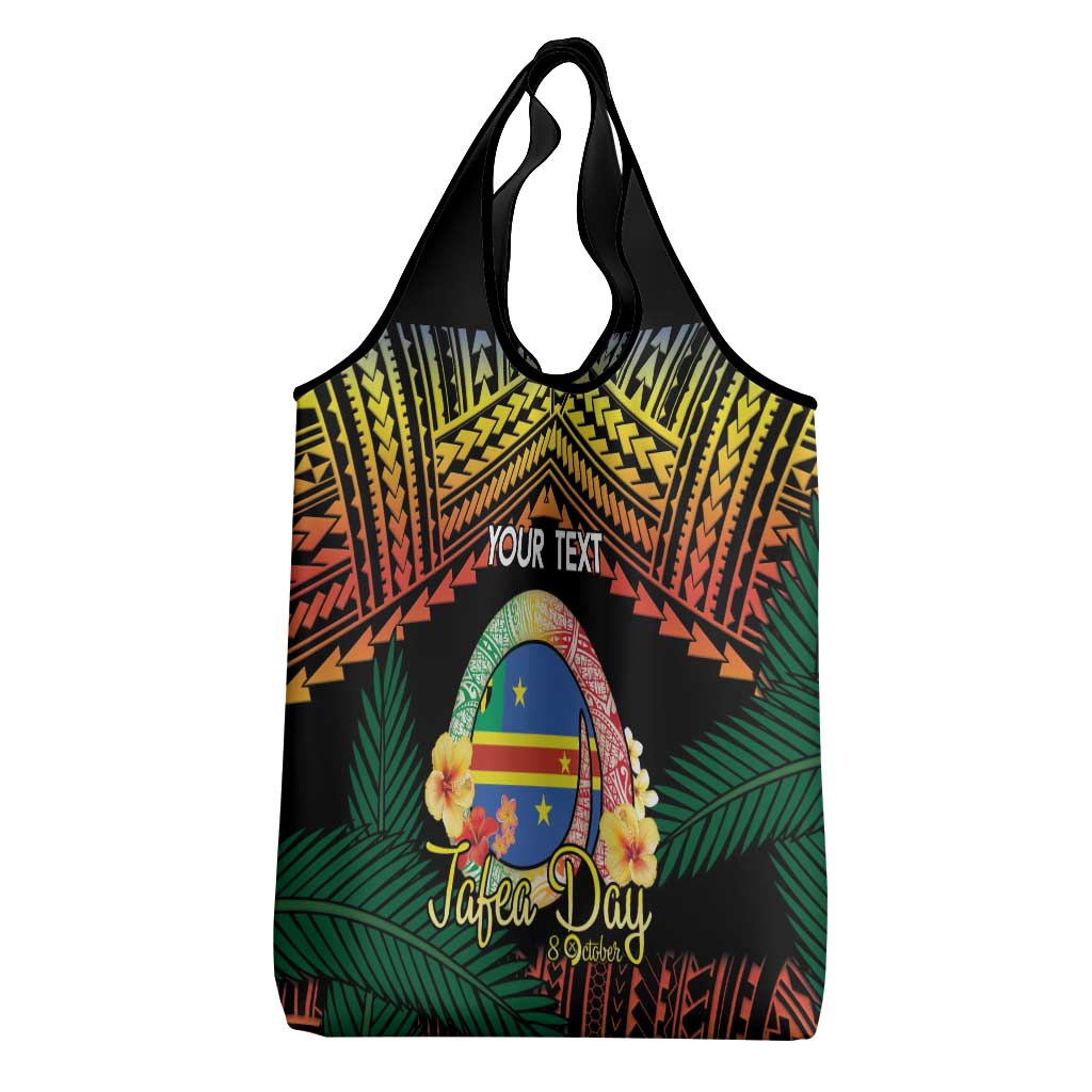 Personalised Tafea Day Grocery Bag Vanuatu Provinces Polynesian Pattern LT14 - Polynesian Pride