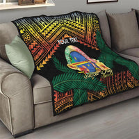 Personalised Tafea Day Quilt Vanuatu Provinces Polynesian Pattern LT14 - Polynesian Pride