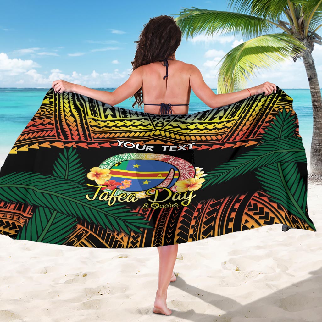 Personalised Tafea Day Sarong Vanuatu Provinces Polynesian Pattern LT14 - Polynesian Pride