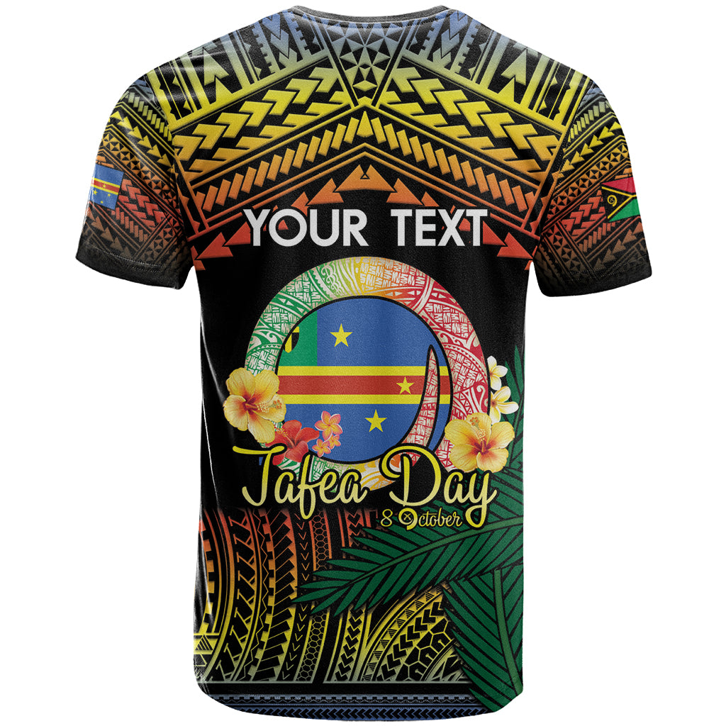 Personalised Tafea Day T Shirt Vanuatu Provinces Polynesian Pattern LT14 - Polynesian Pride