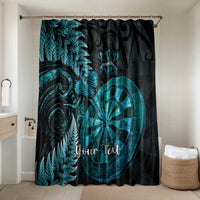 Personalised New Zealand Darts Bathroom Set Happiness Is A Tight Threesome Maori Paua Shell - Polynesian Pride