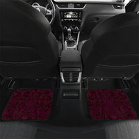 New Zealand Ta Moko Car Mats Aotearoa Maori Chest Tattoo Pink