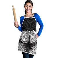 New Zealand Ta Moko Apron Aotearoa Maori Chest Tattoo Black