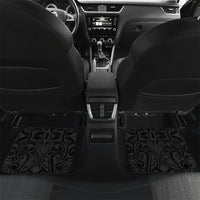 New Zealand Ta Moko Car Mats Aotearoa Maori Chest Tattoo Black