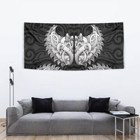 New Zealand Ta Moko Tapestry Aotearoa Maori Chest Tattoo Black