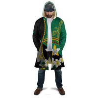 Personalised PNG Enga Provins Cloak Papua New Guinea Plumeria Melanesian Pattern - Polynesian Pride