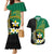 Personalised PNG Enga Provins Couples Matching Mermaid Dress and Hawaiian Shirt Papua New Guinea Plumeria Melanesian Pattern - Polynesian Pride