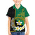 Personalised PNG Enga Provins Kid Hawaiian Shirt Papua New Guinea Plumeria Melanesian Pattern - Polynesian Pride