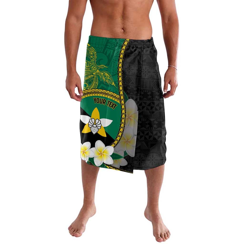 Personalised PNG Enga Provins Lavalava Papua New Guinea Plumeria Melanesian Pattern - Polynesian Pride