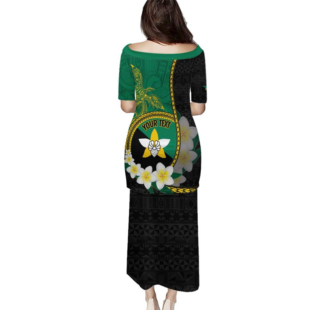 Personalised PNG Enga Provins Puletasi Papua New Guinea Plumeria Melanesian Pattern - Polynesian Pride