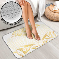 Gold White New Zealand Manta Ray Bathroom Set Aotearoa Maori Haehae - Polynesian Pride