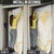Gold White New Zealand Manta Ray Door Cover Aotearoa Maori Haehae - Polynesian Pride