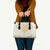Gold White New Zealand Manta Ray Leather Bag Aotearoa Maori Haehae - Polynesian Pride