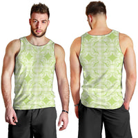 Omaomao Hawaii Iwa Bird Palaka Motifs Men Tank Top LT14 - Polynesian Pride