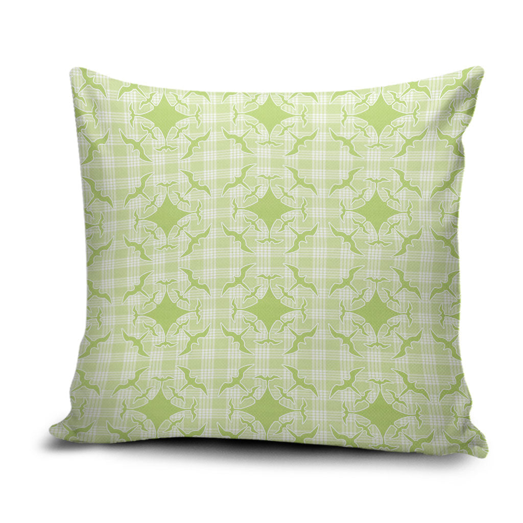 Omaomao Hawaii Iwa Bird Palaka Motifs Pillow Cover