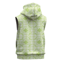 Omaomao Hawaii Iwa Bird Palaka Motifs Sleeveless Zip Hoodie LT14 - Polynesian Pride