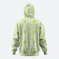 Omaomao Hawaii Iwa Bird Palaka Motifs Zip Hoodie LT14 - Polynesian Pride