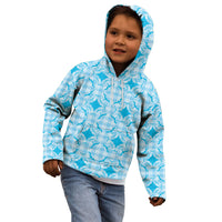Polu Hawaii Iwa Bird Palaka Motifs Kid Hoodie LT14 - Polynesian Pride