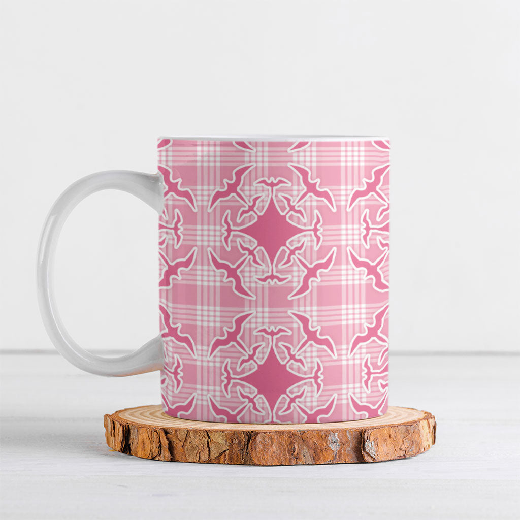 Alaka Hawaii Iwa Bird Palaka Motifs Ceramic Mug
