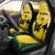 Malampa Province Car Seat Cover Vanuatu Map - Plumeria Flag Color