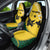 Malampa Province Car Seat Cover Vanuatu Map - Plumeria Flag Color