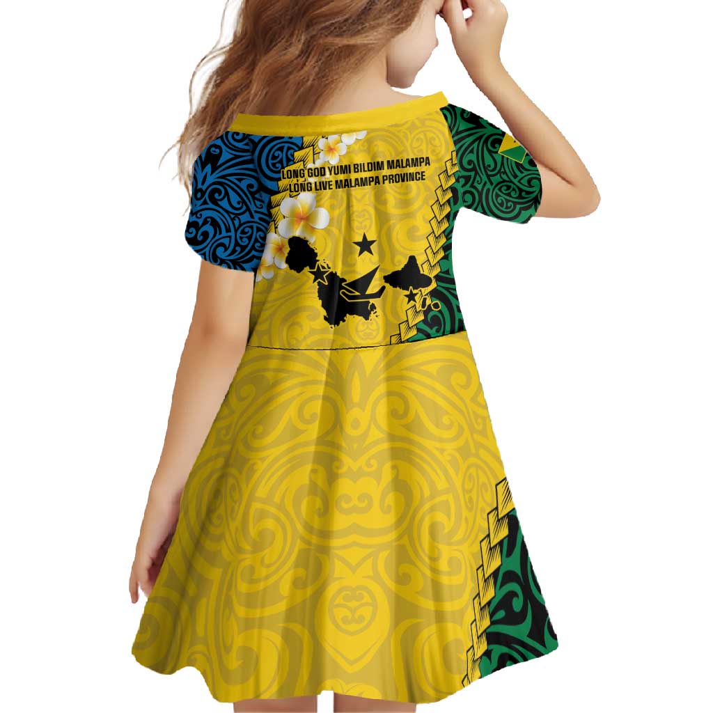Malampa Province Family Matching Mermaid Dress and Hawaiian Shirt Vanuatu Map - Plumeria Flag Color LT14 - Polynesian Pride