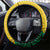 Malampa Province Steering Wheel Cover Vanuatu Map - Plumeria Flag Color