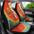 Penama Province Car Seat Cover Vanuatu Map - Plumeria Flag Color