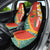 Penama Province Car Seat Cover Vanuatu Map - Plumeria Flag Color