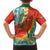 Penama Province Hawaiian Shirt Vanuatu Map - Plumeria Flag Color