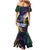 Personalized Polynesian Memorial Mermaid Dress Dragonflies Appear When Angels Are Near