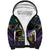 Personalized Polynesian Memorial Sherpa Hoodie Dragonflies Appear When Angels Are Near