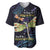 As Long As I Breathe You'll Be Remembered Baseball Jersey Dragonflies Memorial - Polynesian Pattern