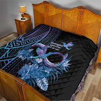 Polynesian Memorial Quilt Hummingbirds Appear When Angels Are Near LT14 - Polynesian Pride