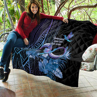 Polynesian Memorial Quilt Hummingbirds Appear When Angels Are Near LT14 - Polynesian Pride