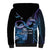 Polynesian Memorial Sherpa Hoodie Hummingbirds Appear When Angels Are Near LT14