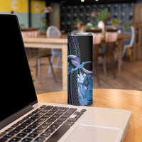 Polynesian Memorial Skinny Tumbler Hummingbirds Appear When Angels Are Near LT14 - Polynesian Pride