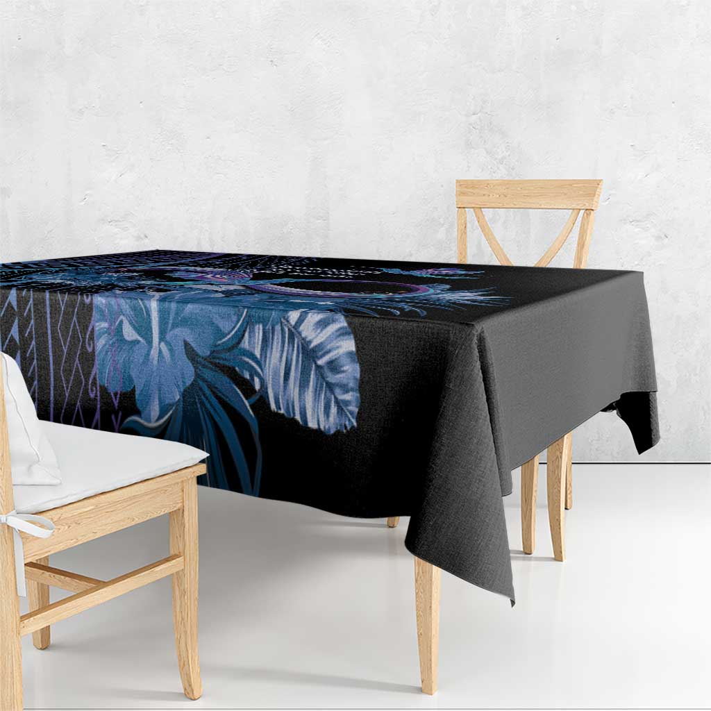Polynesian Memorial Tablecloth Hummingbirds Appear When Angels Are Near LT14 - Polynesian Pride