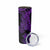 Purple Polynesia Shark Tattoo Skinny Tumbler With Polynesian Plumeria