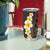 Brown Polynesia Tumbler Cup Plumeria Tropical Leaves With Galaxy Polynesian Art