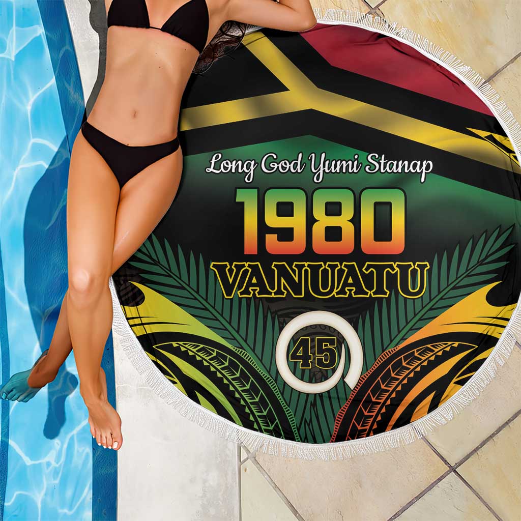 Vanuatu 1980 Beach Blanket Hapi 45 Yia Indipendens Anivesari