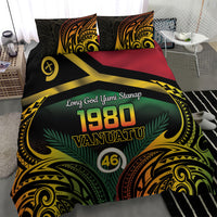 Vanuatu 1980 Bedding Set Hapi 46 Yia Indipendens Anivesari LT14 - Polynesian Pride