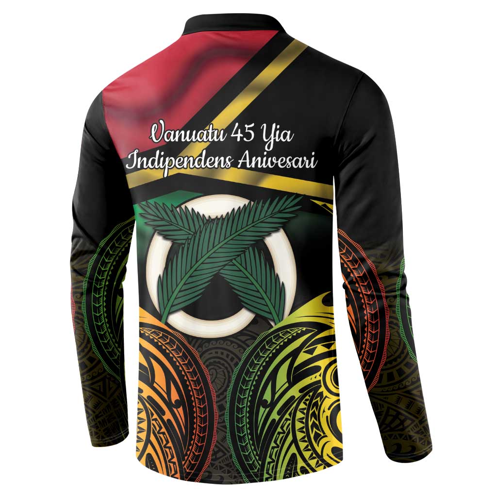 Vanuatu 1980 Button Sweatshirt Hapi 45 Yia Indipendens Anivesari