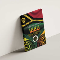 Vanuatu 1980 Canvas Wall Art Hapi 45 Yia Indipendens Anivesari